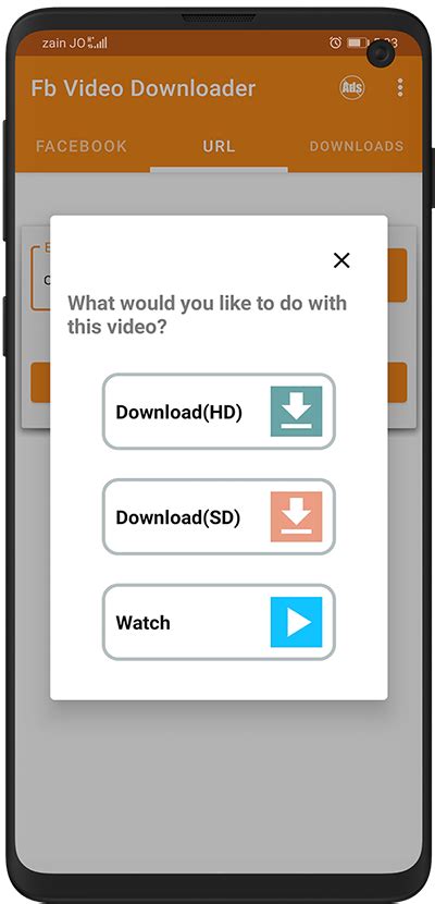 video downloader for facebook mobile